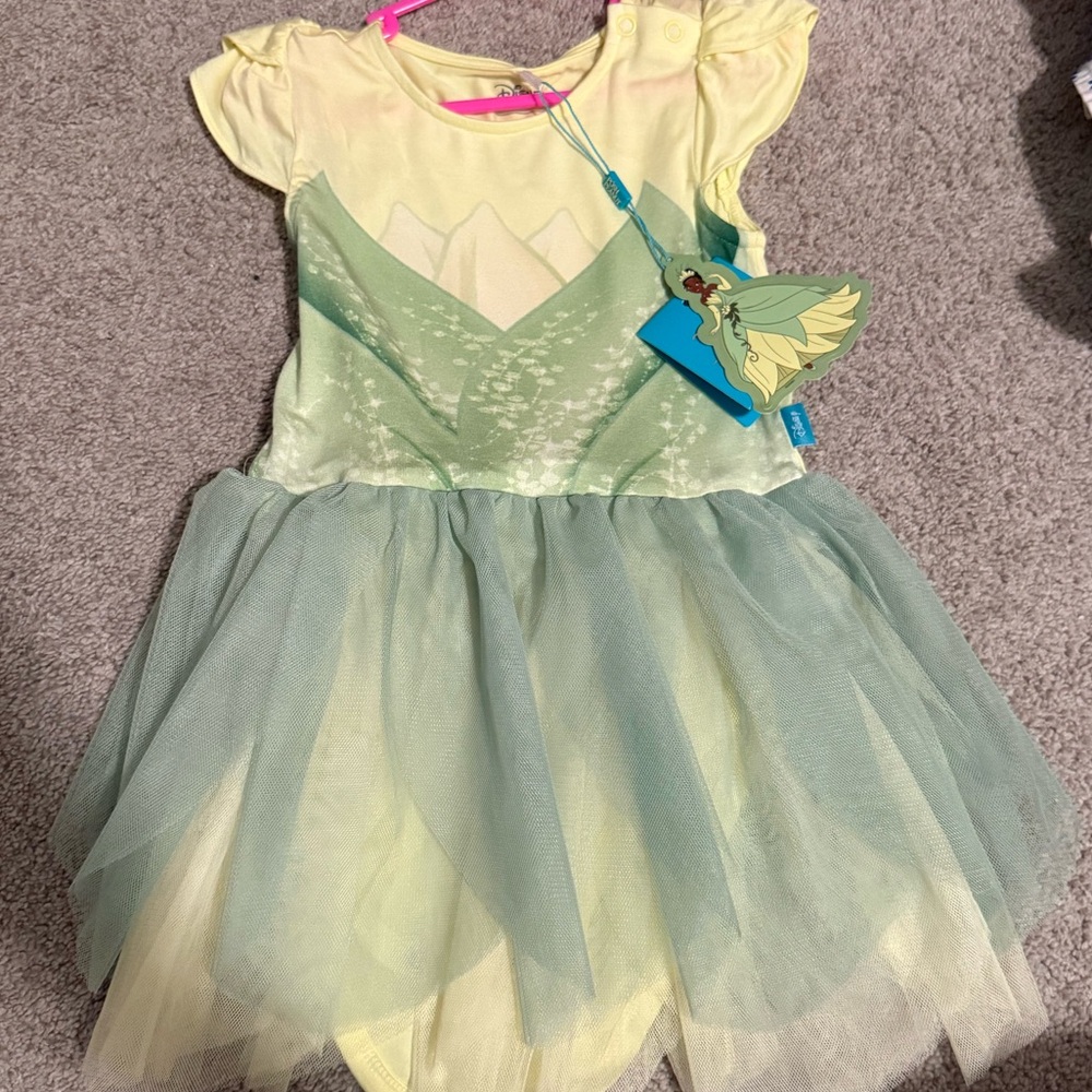 Posh Peanut Princess Tiana Kids twirl dress